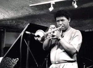 Eddie Henderson, Bass Clef, 1990. Artist: Brian O Connor