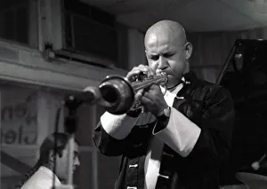 Henderson Prints: Eddie Henderson, Tenor Clef, 1993. Artist: Brian O Connor
