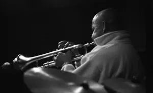 Eddie Henderson, Tenor Clef, Hoxton Sq, London, Jan 1993. Creator: Brian O Connor