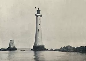 Eddystone Lighthouse Gallery: The Eddystone Lightstone - Showing the Rocks, 1895