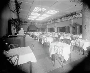 Skylight Prints: Edelweiss Cafe, main dining room (front entrance)
