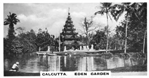Images Dated 4th June 2007: Eden Gardens, Calcutta, India, c1925