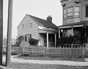 Weatherboard Prints: Edgar Allen [sic] Poe cottage, New York, c.between 1910 and 1920. Creator: Unknown