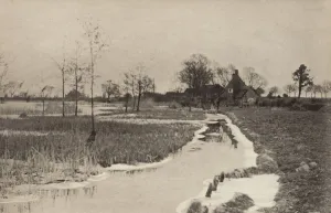The Edge of the Broad, 1890-1891, printed 1893. Creator: Dr Peter Henry Emerson The Edge of the Broad, 1890-1891, printed 1893. Creator: Dr Peter Henry Emerson