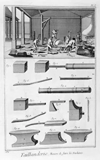 Edge-tool industry, 1751-1777