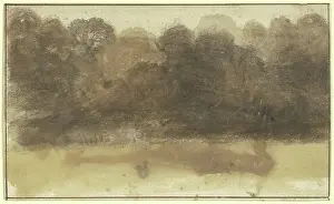 Hendrick Prints: Edge of a wood. Creator: Hendrik Goudt
