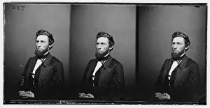 Chief Justice Prints: Edgerton, Hon. Sidney of Ohio, ca. 1860-1865. Creator: Unknown
