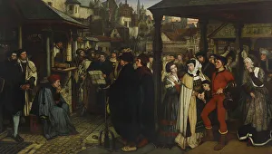 Marketplace Prints: The Edicts of Charles V, c1861. Creator: Jan August Hendrik Leys