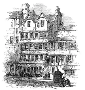 Horologist Prints: Edinburgh: Allan Ramsay's shop, 1864. Creator: Unknown