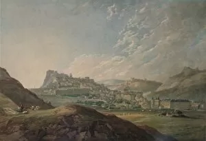 Catalogue Of Pictures Collection: Edinburgh from Arthurs Seat, 1778, (1935). Artist: Thomas Hearne