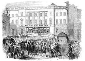 The Edinburgh Election, 1856. Creator: Unknown