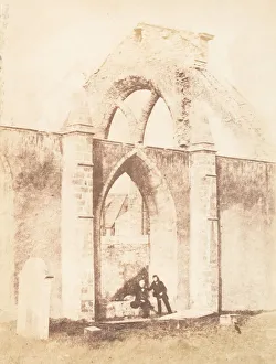 Edinburgh. Greyfriars Churchyard, 1843-47. Creators: David Octavius Hill, Robert Adamson