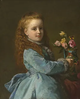 Edith Wharton, 1870. Creator: Edward Harrison May
