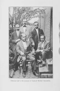 Editorial staff of the Journal of National Medical Association, 1916. Creator: Unknown