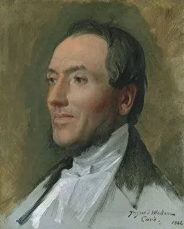 Fine Art Prints: Edmond Cave (1794-1852), 1844. Creator: Jean-Auguste-Dominique Ingres