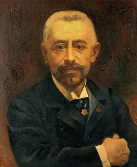 Veterinarian Prints: Edmond Isidore Etienne Nocard, microbiologist. Creator: Emile Delbos