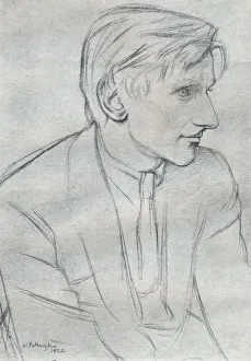 Sir William Rothenstein Prints: Edmund Charles Blunden (1896-1974)