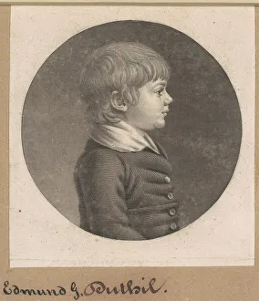 Edmund G. Dutilh, 1802. Creator: Charles Balthazar Julien Fevret de Saint-Memin