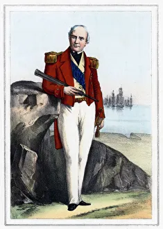 Telescope Prints: Edmund Lyons, 1st Baron Lyons, British naval commander, 1857