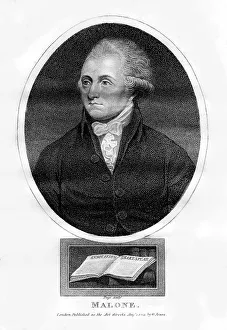 Edmund Malone, Irish Shakespearean scholar, (1815). Artist: Page