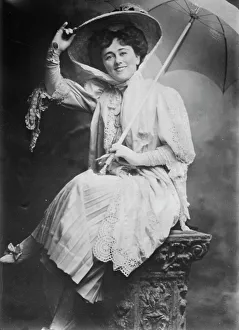 Silent Film Prints: Edna Wallace Hopper, between c1910 and c1920. Creator: Bain News Service