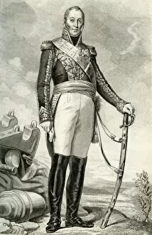 Officer Collection: Edouard Adolphe Casimir Joseph Mortier, 1804, (1839). Creator: Ruhiere