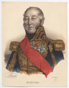Edouard Adolphe Mortier (1768-1835), Marshal of France, 1835. Artist: Anonymous