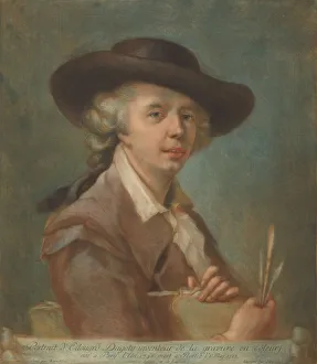 Lasinio Carlo Collection: Edouard Gautier d Agoty, c. 1783. Creator: Carlo Lasinio