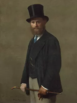 Cane Gallery: Édouard Manet, 1867. Creator: Henri Fantin-Latour