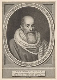 Nanteuil Robert Prints: Edouard Mole, ca. 1653. Creator: Robert Nanteuil