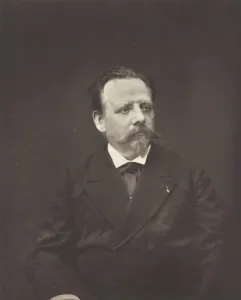 Images Dated 18th October 2021: Edouard Siebecker, c. 1876 / 84. Creator: Etienne Carjat