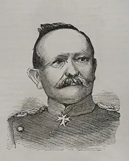 Iron Cross Prints: Eduard von Fransecky (Eduard Friedrich Karl von Fransecky) (1807-1890)