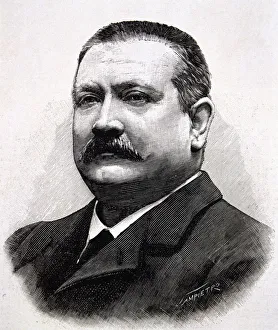 Americana Prints: Eduardo Cobian and Reffignac (1857-1918) Spanish politician, minister of Alfonso XIII