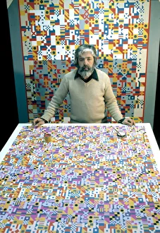 Eduardo Prints: Eduardo Sanz (1928 -), Spanish Painter, photo of 1980