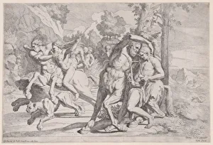 The education of Achilles, 1650-55. Creator: Giovanni Cesare Testa