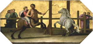 The Education of Achilles: The Riding Lesson, 17th century. Artist: Jean-Baptiste de Champaigne