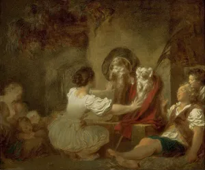 Education is Everything (L'Éducation fait tout), 1775-1780. Creator: Fragonard, Jean Honoré (1732-1806)