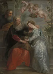 Learning Prints: The Education of Mary, 1630-1635. Creator: Peter Paul Rubens