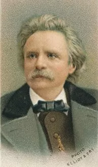 Elliott And Fry Gallery: Edvard Hagerup Grieg (1843-1907), Norwegian composer and pianist, 1911. Artist: Elliott & Fry