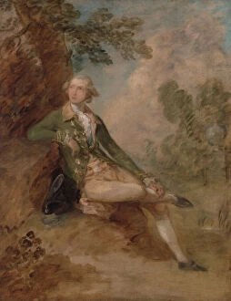 Thomas Gainsborough Collection: Edward Augustus, Duke of Kent; Edward, Duke of Kent, ca. 1787