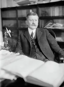 Commissioner Prints: Edward B. Moore, Commissioner of Patents - At Desk