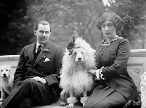 Edward Beale McLean with Mrs. McLean, 1912. Creator: Harris & Ewing. Edward Beale McLean with Mrs. McLean, 1912. Creator: Harris & Ewing