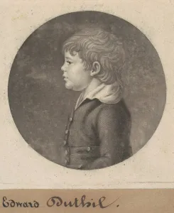 Edward Dutilh, 1802. Creator: Charles Balthazar Julien Fevret de Saint-Memin