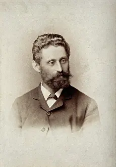 Microbiologist Prints: Edward Emanuel Klein, c1870s. Creator: Unknown