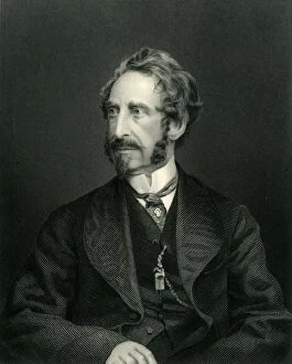 Edward G.E.L. Bulwer-Lytton, Lord Lytton, (1850), c1884. Creator: Unknown