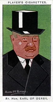 Player Prints: Edward George Villiers Stanley, 17th Earl of Derby, 1926. Artist: Alick P F Ritchie