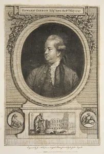 Edward Gibbon, Esq. pub. 1730 (engraving). Creator: Joshua Reynolds (1723 - 92) after