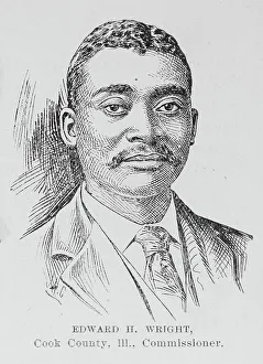 Commissioner Prints: Edward H. Wright, Cook County, Ill. Commissioner, (1899?). Creator: Unknown