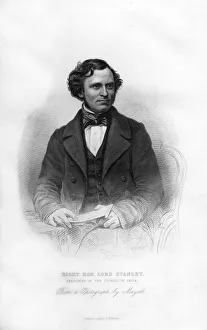 Edward Stanley Gallery: Edward Henry Stanley, 15th Earl of Derby, (1826-1893), British statesman