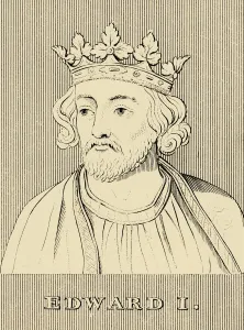 Administration Gallery: Edward I, (1239-1307), 1830. Creator: Unknown